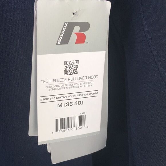 Russell Hoodie NWT Sz M - Picture 8 of 13